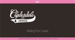 Desktop Screenshot of clydesdaleac.org